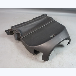 Damaged 00-03 BMW E39 M5 Factory Upper Steering Column Trim Black Leather OEM