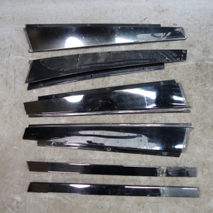 1997-2003 BMW E39 5-Series Sedan Door Trim High Gloss Black Shadowline OEM