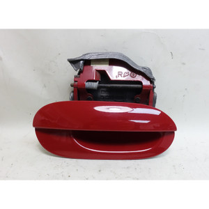 97-03 BMW E39 5-Series Plastic Right Rear Exterior Door Handle Imola Red 2 OEM