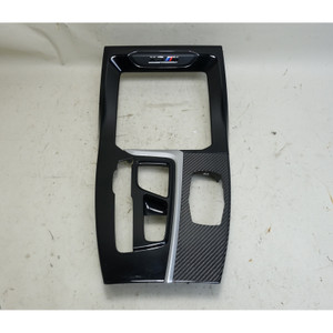 18-21 BMW F97 X3 M G01 X3 Competition Center Console Trim Cover Carbon Fiber OEM