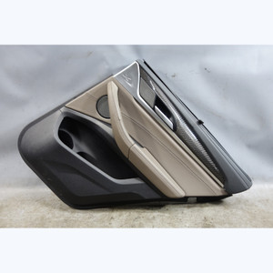 Damaged 20-24 BMW F97 X3M Right Rear Interior Door Panel Trim Adelaide Grey OEM