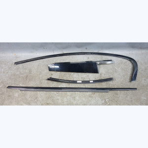 2017-2023 BMW G30 5-Series F90 M5 Left Rear Door Shadowline Trim Set Black OEM