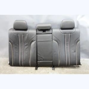 2017-2023 BMW G30 5-Series Rear Seat Upper Backrest Folding Black Leather OEM