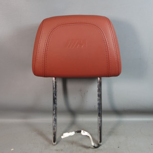 2008-2013 BMW E92 E90 M3 Coupe Sedan Factory ///M Headrest Fox Red Leather OEM