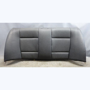 1999-2005 BMW E46 3-Series Sedan Rear Seat Backrest Cushion Black Vinyl OEM