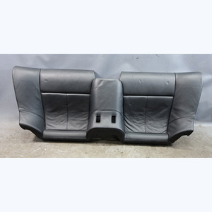 08-10 BMW E63 E64 M6 Coupe Convertible Rear Seat Bottom Bench Black Leather OEM