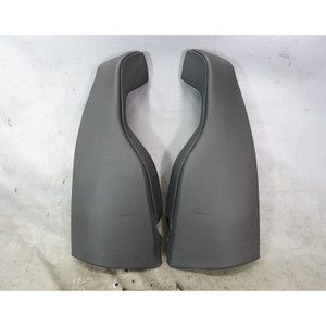 12-18 BMW F30 3-Series Sedan Rear Seat Backrest Side Bolsters Black Leather OEM