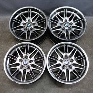 2000-2003 BMW E39 M5 18" Staggered Style 65 ///M Double Spoke Wheel Set OEM NLA