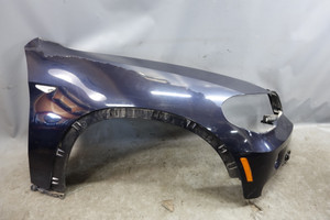 Damaged 2007-2010 BMW E70 X5 SAV Early Right Front Fender Quarter Panel Blue OEM