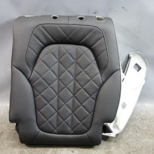 Damaged 23-25 BMW G07 X7 Left Rear Seat 2nd Row Backrest Cover Black Sensafin OE