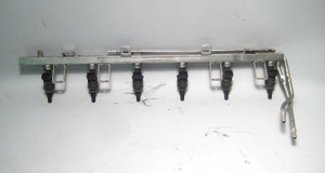 1999-2000 BMW M52TU 6-Cyl 2.5L 2.8L Engine Fuel Delivery Rail w Injectors Z3 E46