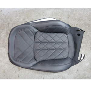 Damaged 19-25 BMW G05 X5 G07 X7 Left Front Comfort Seat Cover Black Sensafin OEM