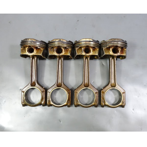 BMW N55 6-Cylinder Twin-Scroll Turbo Piston and Connecting Rod Set of 4 OEM
