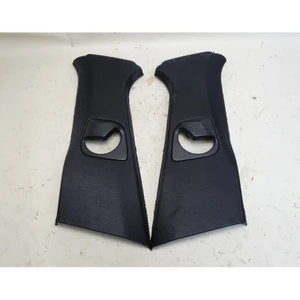 2018-2024 BMW G01 X3 F97 Front B- Pillar Upper Cover Trim Pair Black Cloth OEM