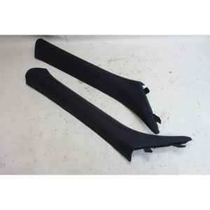 Damaged 14-19 BMW F34 3-Series GT Front A- Pillar Column Covers Anthracite OEM