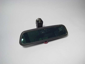 BMW Rearview Mirror Auto-Dimming Alarm Round LED Rain Sensor E39 E46 OEM USED