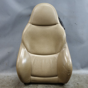 97-02 BMW Z3 Roadster Left Front Drivers Sport Seat Backrest Beige Leather OEM