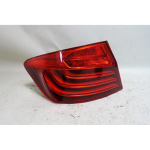 Damaged 14-16 BMW F10 5-Series LCI Sedan Left Drivers Tail Light Outer Lamp OEM