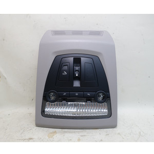 2013-2016 BMW 5-Series 7-Series Front Map Ceiling Light Switches Grey SOS OEM