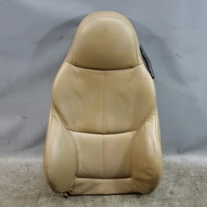 99-02 BMW Z3 Roadster Left Front Drivers Sport Seat Backrest Beige Leather OEM
