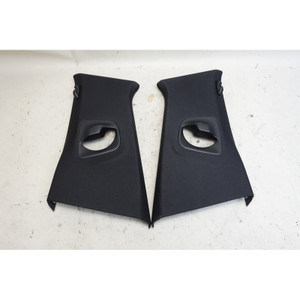 21-23 BMW G30 5-Series F90 LCI Sedan B- Pillar Column Upper Cover Pair Black OEM