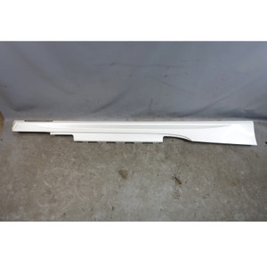Damaged 2021-2025 BMW G22 G23 4-Series 2-Door Right M Sport Side Skirt White OEM