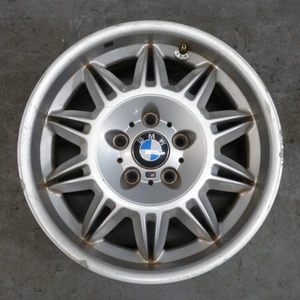 Damaged 1992-2002 BMW E36 Z3 17" x 7.5" DSII Front Alloy Style 39 Wheel Rim OEM
