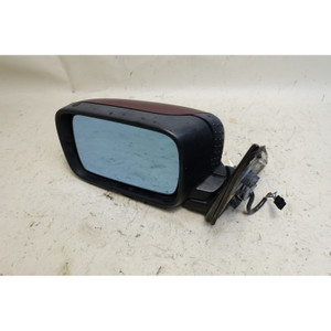 92-99 BMW E36 3-Series Sedan Compact Left Outside Side Mirror Cordoba Red OEM