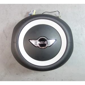 07-10 Mini Cooper Sport Leather Steering Wheel Airbag Unit OEM