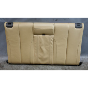 15-16 BMW F83 M4 Convertible Rear Seat Backrest Panel Sonoma Beige Leather OEM