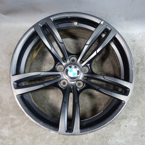 15-21 BMW F8x M3 M4 M2 19x10 Rear Style 437 Double Spoke Wheel Painted Black