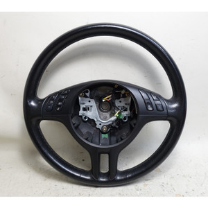 2001-2006 BMW E46 3-Series Factory Sports Leather Steering Wheel Multifunction