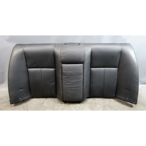 1997-2003 BMW E39 5-Series Sedan Fixed Rear Seat Backrest Black Leather OEM
