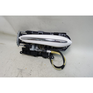 2009-2017 BMW F10 F01 Factory Left Rear Comfort Door Handle Alpine White 300 OEM