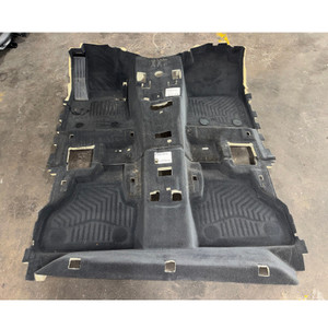 2011-2017 BMW F25 X3 Interior Carpet Set Floor Covering Trim Pair Black OEM