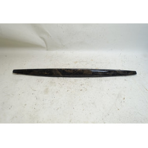 2008-2013 BMW E82 1-Series E88 Front Dashboard Wood Trim Strip Grey Poplar OEM