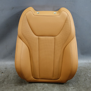 19-25 BMW G20 3-Series G26 Right Front Seat Backrest Cognac Brown Sensatec OEM
