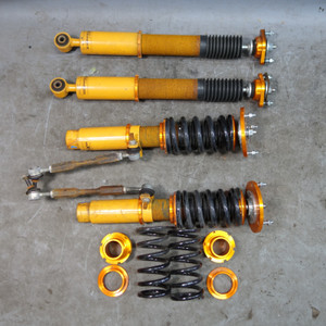 03-09 BMW E85 Z4 Roadster MaXpeedingRods Adjustable Coilover Struts Shocks Set 