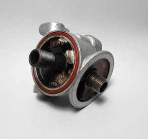 BMW E30 325e 325i M20 Engine Oil Cooler Filter Housing Flange 1984-1993 OEM