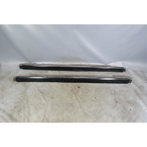 88-91 BMW E30 325ix Wide-Body Rocker Side Skirts Trim Diamond Black Factory OEM