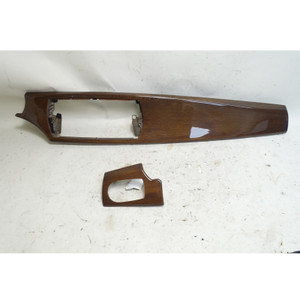 2003-2008 BMW Z4 E85 Dashboard Plane Tree Wood Trim Pair High Gloss Factory OEM