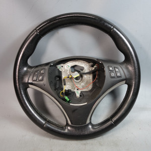 07-09 BMW E90 3-Series Factory Sports Leather Steering Wheel Multifunction OEM
