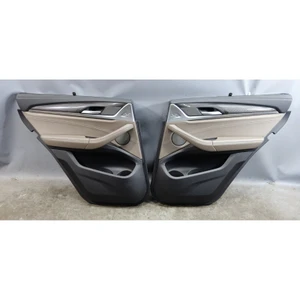 2020-2024 BMW F97 X3M Rear Interior Door Panel Trim Pair Adelaide Grey OEM