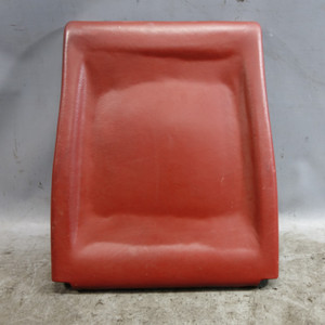 1988 BMW E30 3-Series Coupe Left Sport Seat Backrest Rear Cover Cardinal Red OEM