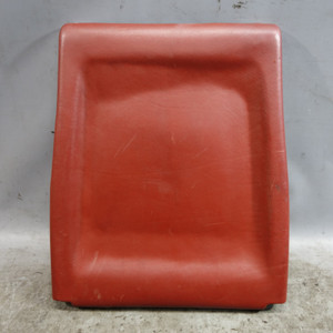 1988 BMW E30 3-Series Coupe Right Sport Seat Backrest Rear Cover Cardinal Red OE