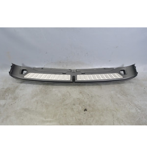 2018-2024 BMW G01 X3 F97 X3M Trunk Loading Sill Trim Panel Black Steel OEM