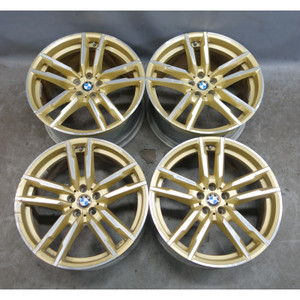 20-24 BMW X3M X4M F97 Staggered 20" Style 764M Wheel Rim Set of 4 Gold OEM 5x112