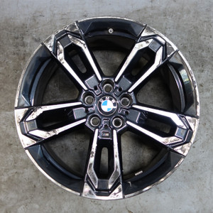 Damaged 23-25 BMW X1 X2 U11 U10 19x8 Style 871M Wheel Rim Midnight Grey OEM