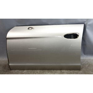 10-16 Porsche Panamera 970 G1 Left Front Door Shell Platinum Silver Bare OEM