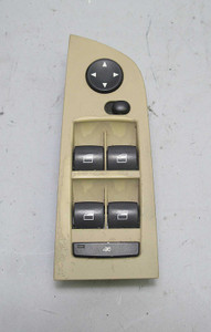 BMW E90 E91 3-Series 4door Left Front Master Window Switch Beige 2006-2013